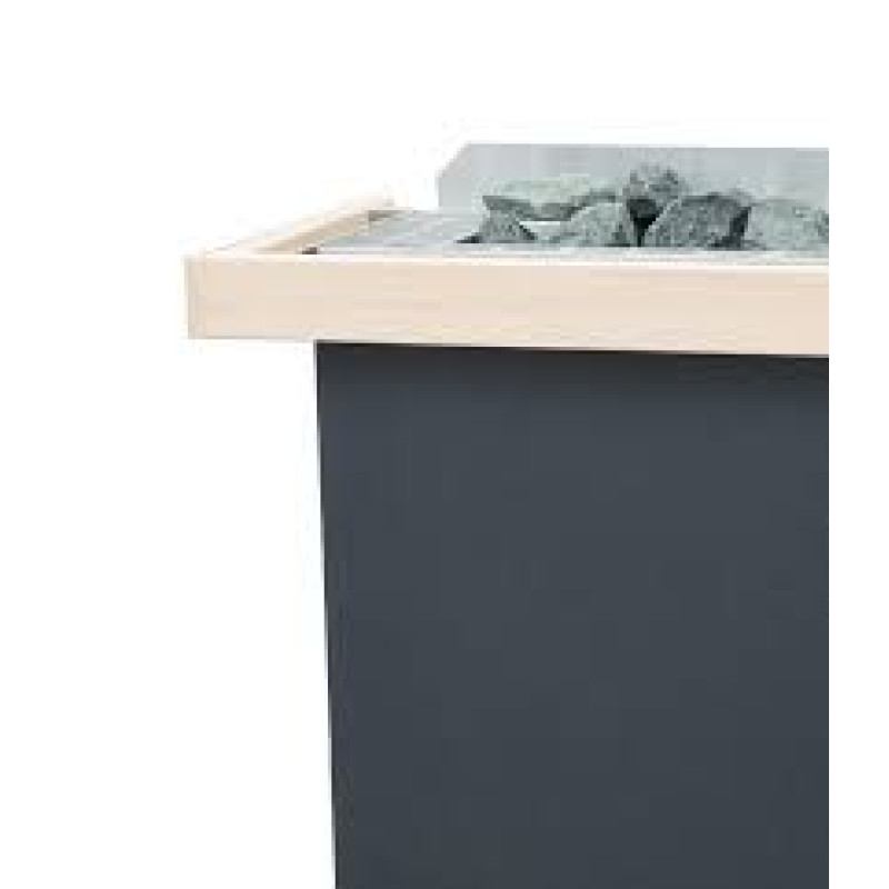 Drošības margas - EOS Bi-O Gracil W sildītājiem, antracīta krāsā