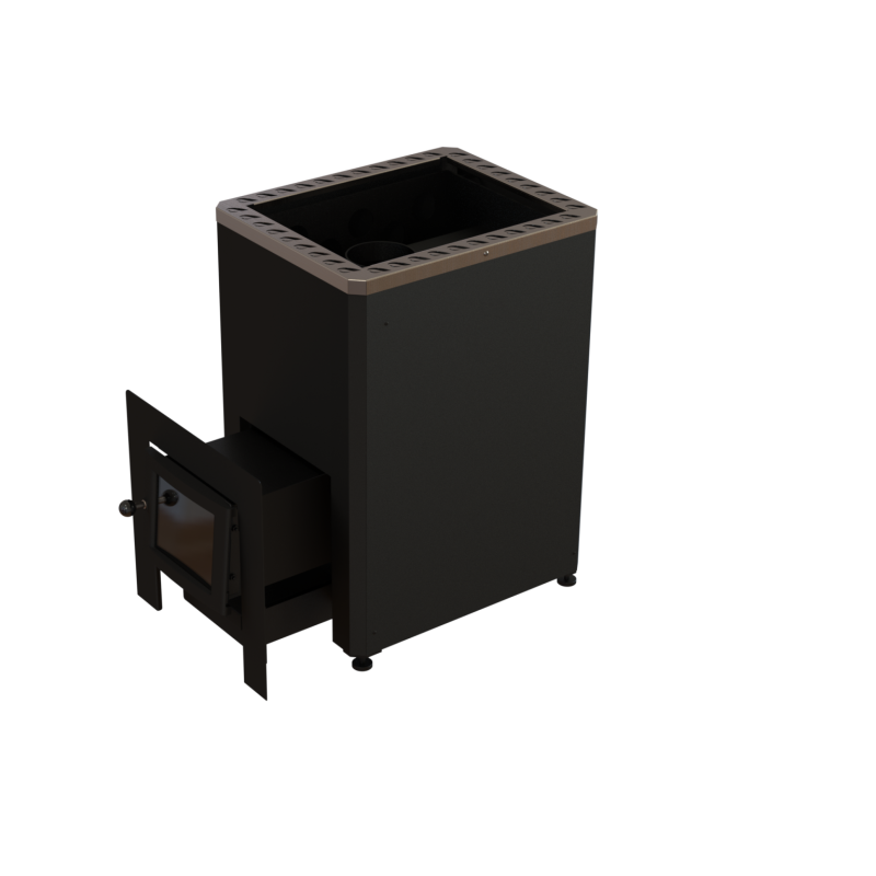 Malkas pirts krāsns - VILPRA ETNA-22-LV ar ārējo kurtuvi