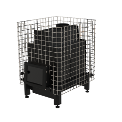 Malkas pirts krāsns - VILPRA ETNA-22-N-V ar iekšējo kurtuvi 