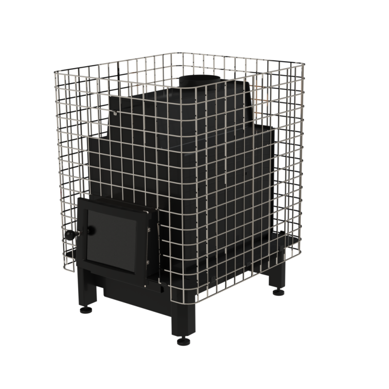 Malkas pirts krāsns - VILPRA ETNA-22-N-V ar iekšējo kurtuvi