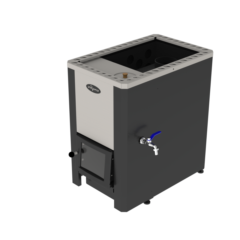 Malkas pirts krāsns - VILPRA ETNA-22-WT-V ar ūdens tvertni