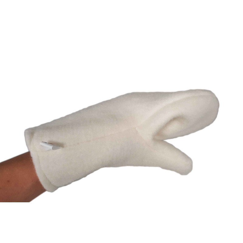 Vilnas balts cimds pirtij