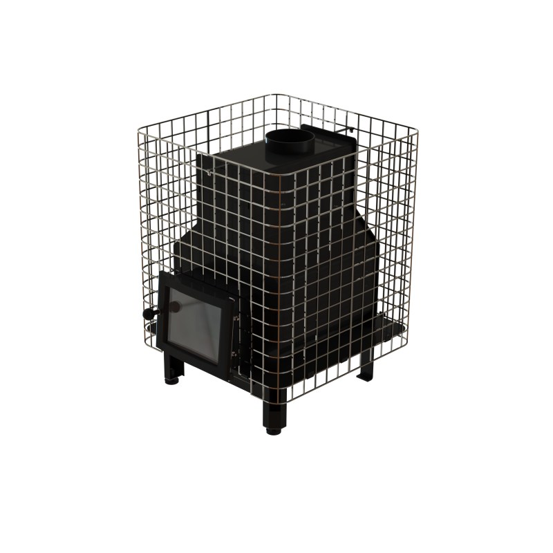 Malkas pirts krāsns - VILPRA FORNAX-14-NV ar iekšējo kurtuvi