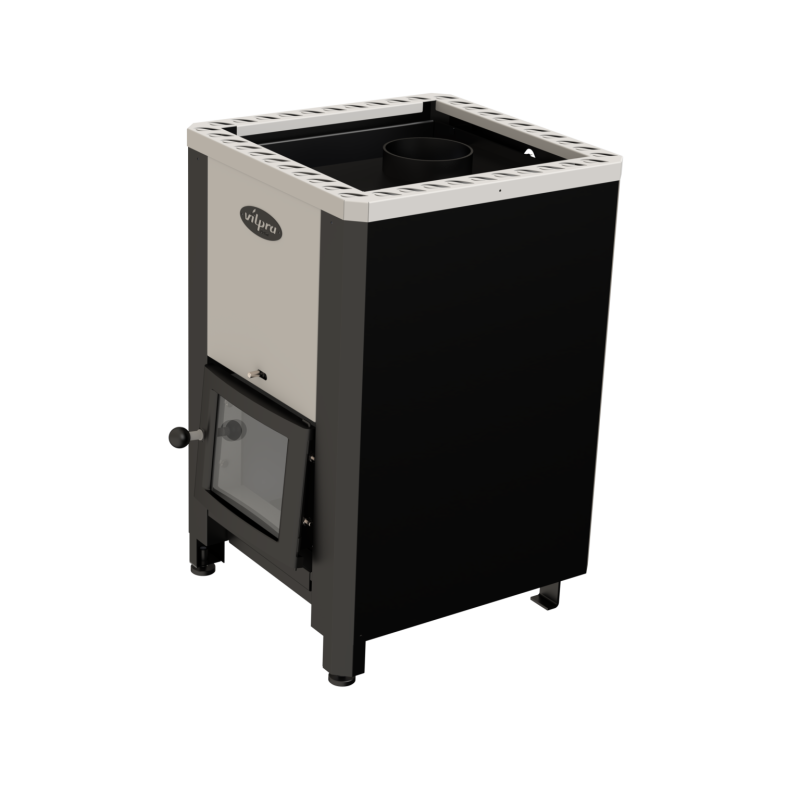 Malkas pirts krāsns - VILPRA FORNAX-E-V ar iekšējo kurtuvi