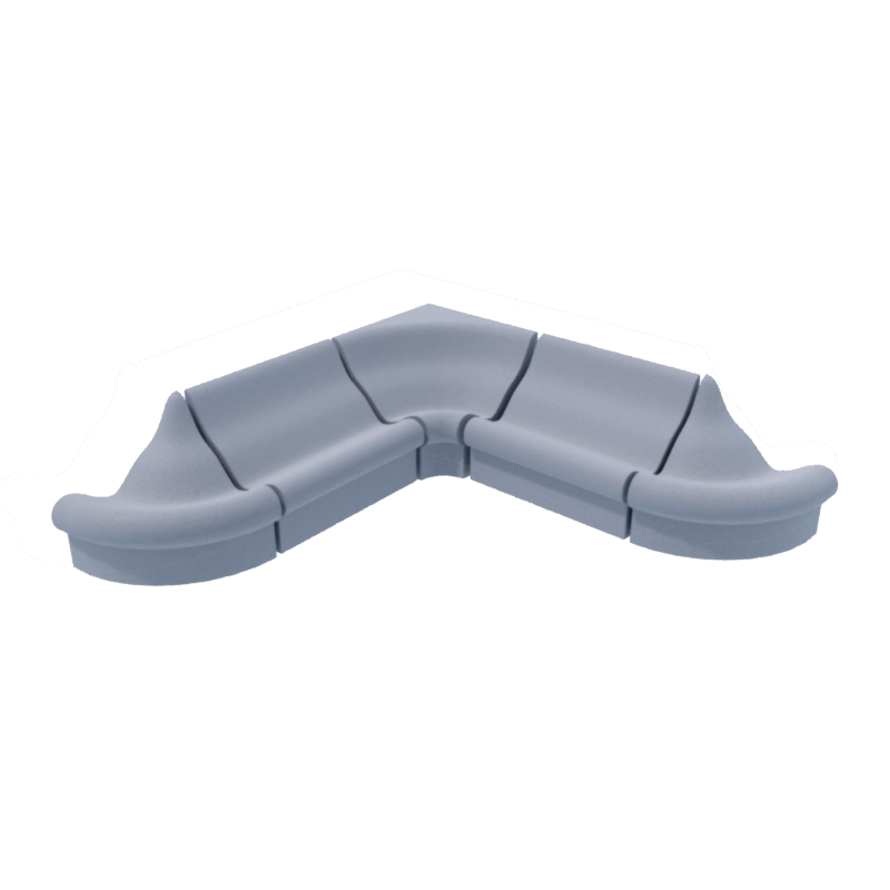 Tvaika pirts sēdeklis V-1