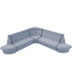 Tvaika pirts sēdeklis V-2 