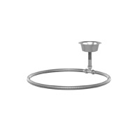 Tvaika sadales gredzens pirts sildītājam