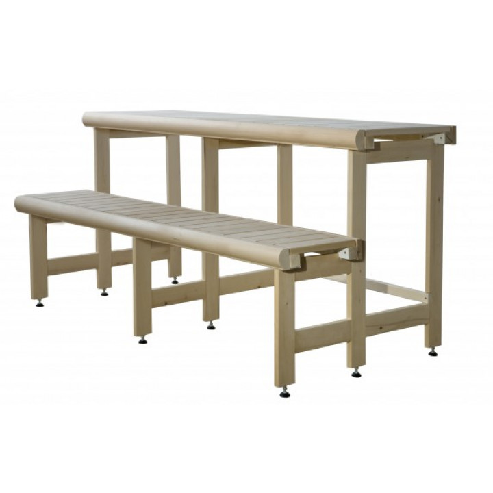 Standarta pirts solu komplekss, liepas koks, garums 2328mm
