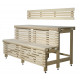 Standarta pirts solu komplekss, liepas koks, garums 2328mm
