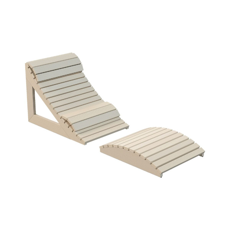 Harvia ergonomisks pirts atpūtas krēsls, apses koks