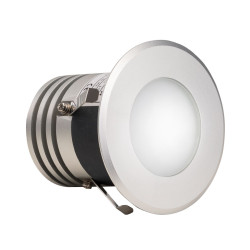 Harvia RGBW LED pirts lampa, 5 W, 90 mm diametrs 
