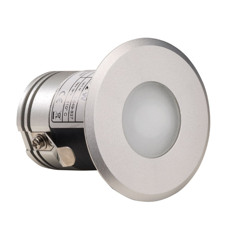 Harvia LED pirts lampa, silti balta, 2 W, 60 mm diametrs