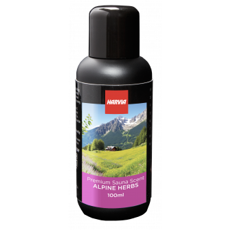 HARVIA pirts smaržu koncentrāts, Alpu garšaugu aromāts, 100 ml