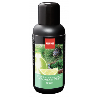 HARVIA pirts smaržu koncentrāts, kalnu priedes, bergamotes un litsea cubeba aromāts, 100 ml