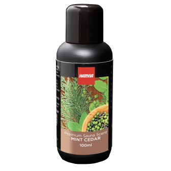 HARVIA pirts smaržu koncentrāts, ciedra, litsea cubeba un piparmētra 100 ml