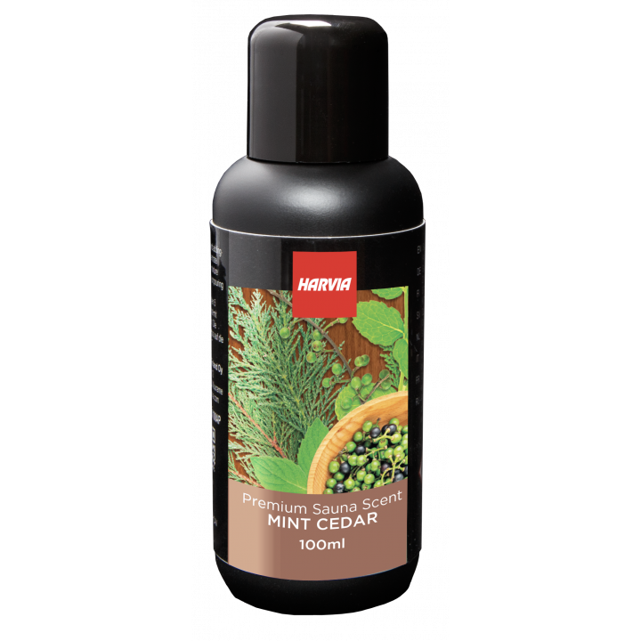 HARVIA pirts smaržu koncentrāts, ciedra, litsea cubeba un piparmētra 100 ml