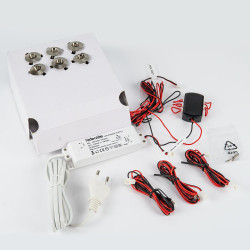 Pirts apgaismojums HIDEALITE, 6 gab. 