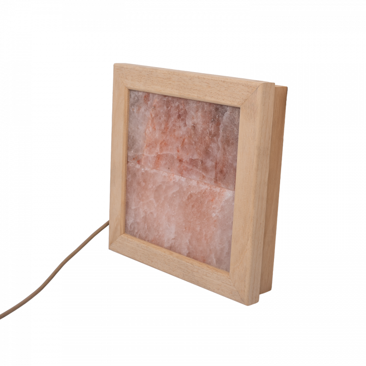 Himalaju sāls LED lampa, abači koks
