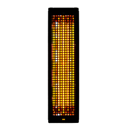 Infrasarkanais radiators - HARVIA Vitamy ar melnu aizsargrežģi 