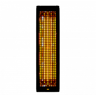 Infrasarkanais radiators - HARVIA Vitamy ar melnu aizsargrežģi