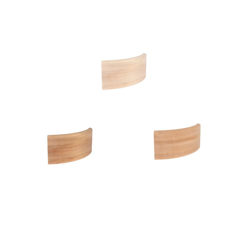 Ārējā arka moduļu pirts soliem, 400 mm