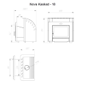 Malkas pirts krāsns - NOVA KASKAD 18 - 5