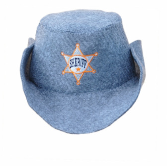 Pirts cepure - Sheriff, pelēka