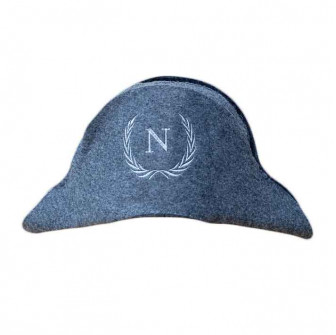 Pirts cepure - Napoleon, pelēka