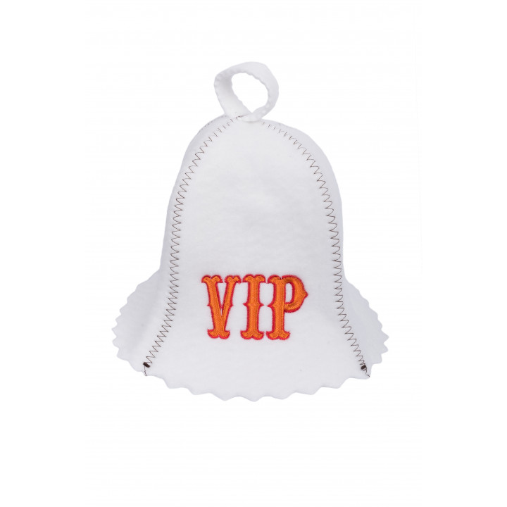 Pirts cepure - VIP, balta