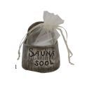 Keramikas sāls trauks pirtij - tumšs 120 ml - 2