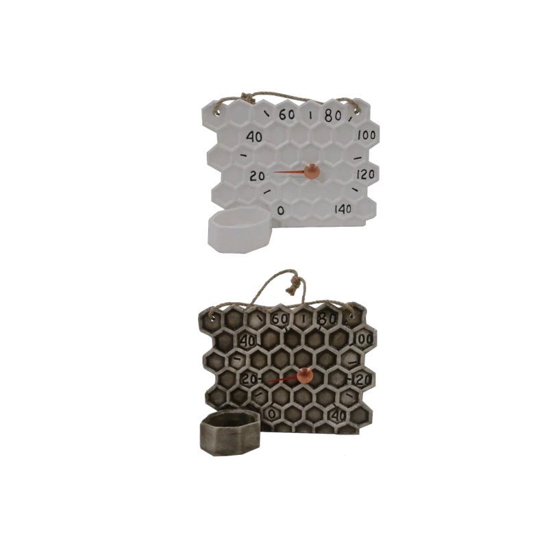 Keramikas pirts termometrs - šūnveida