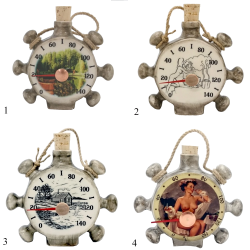 Keramikas pirts termometrs - kuģa stūre 