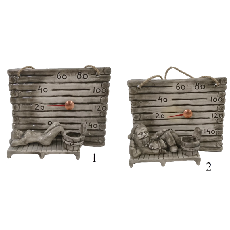 Keramikas pirts termometrs - maza muciņa smaržām