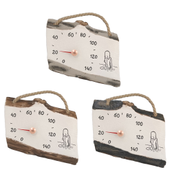 Keramikas pirts termometrs - meitene ūdenī 