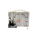 Keramikas pirts termometrs - panda, 1