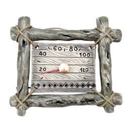 Keramikas pirts termometrs - zaru rāmī 