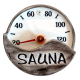 Keramikas pirts termometrs - SAUNA