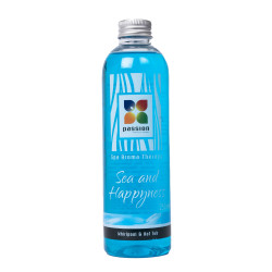 PASSION aromterapijas aromāts burbuļvannām un burbuļvannām, jūrai un laimei 250 ml  PASSION aromterapijas aromāts burbuļvannām un burbuļvannām, jūrai un laimei 250 ml