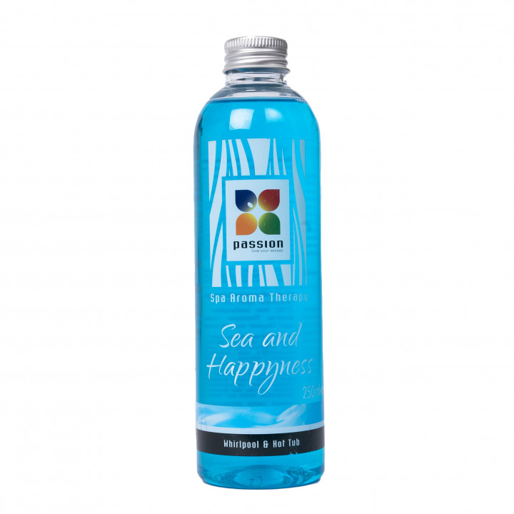 PASSION aromterapijas aromāts burbuļvannām un burbuļvannām, jūrai un laimei 250 ml