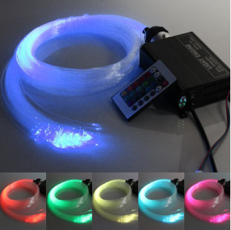 LED RGB apgaismojuma komplekts COLOURED STARS 3 m.