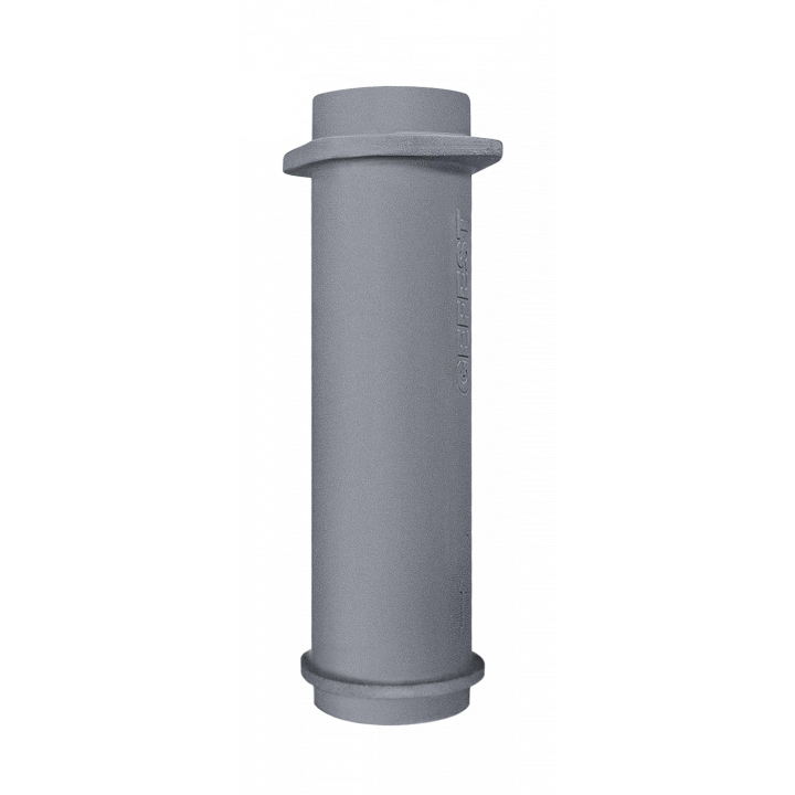 Apakšējā čuguna skursteņa caurule GEFEST krāsnīm 130 / 500mm