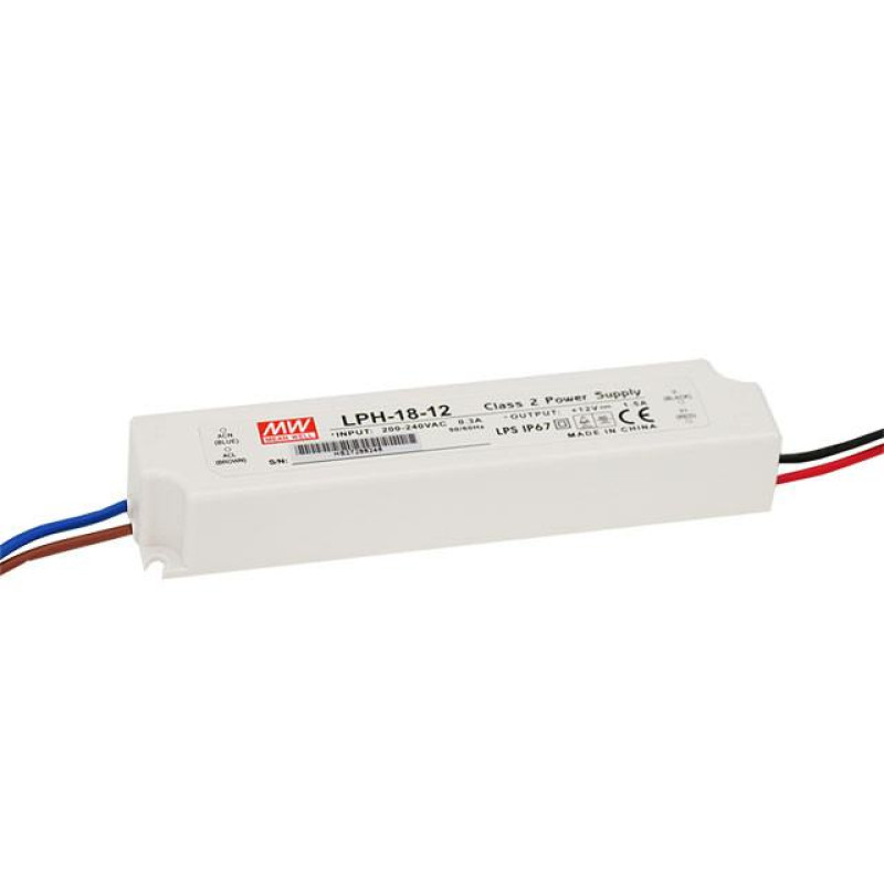 LED apgaismojuma barošanas avots LPV / H 12V