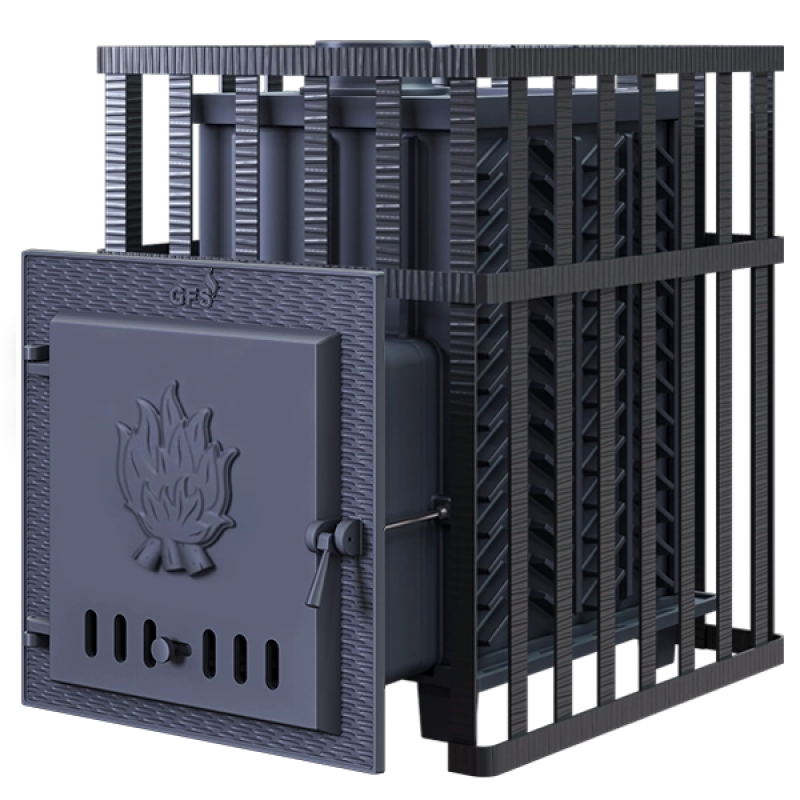 Malkas pirts krāsns GEFEST - GFS ZK 45 ar režģi