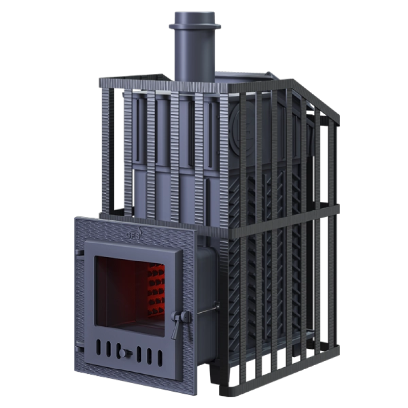 Malkas pirts krāsns GEFEST - GFS ZK Uragan 25 (M) restē