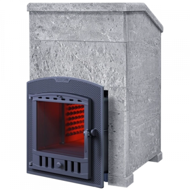 Malkas pirts krāsns - komplekts GEFEST GROM 30 (P2) President 1020/60 TALCOMAGNESITE