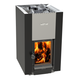 Malkas pirts krāsns - HARVIA 22 GreenFlame melna
