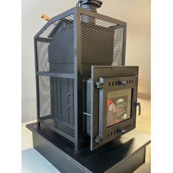 Malkas pirts krāsns - SUMMIT Mont Blanc ar klasisko tīklu 