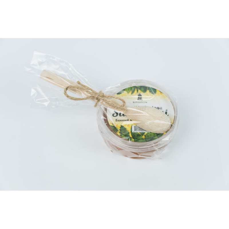 Saunas medus ar piparmētru ekstraktu un sāli, 200g