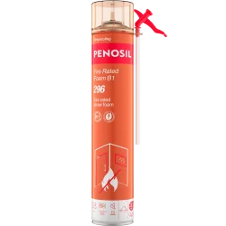 Montāžas putas PENOSIL Premium FireRated Foam B1 