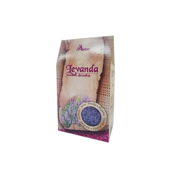 Dabīgais vannas sāls Aqua Amber - Lavanda